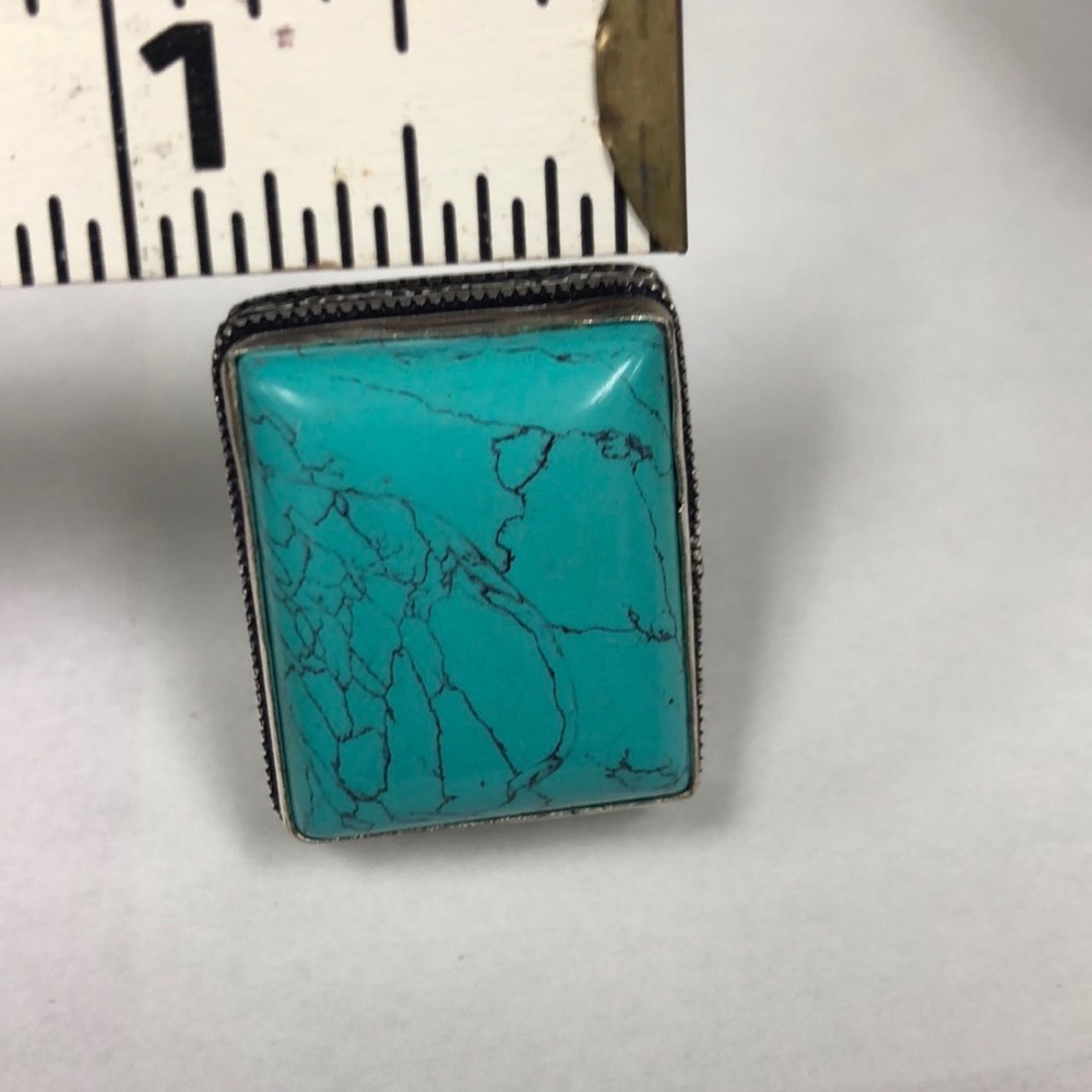 Silver Turquoise Ring - Picture 6 of 6